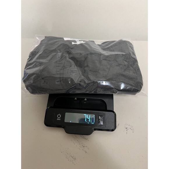 FRAME Charcoal Draped Twist Front Top Ruched Modal Long Sleeve Blouse Sz S NWT - Picture 14 of 14